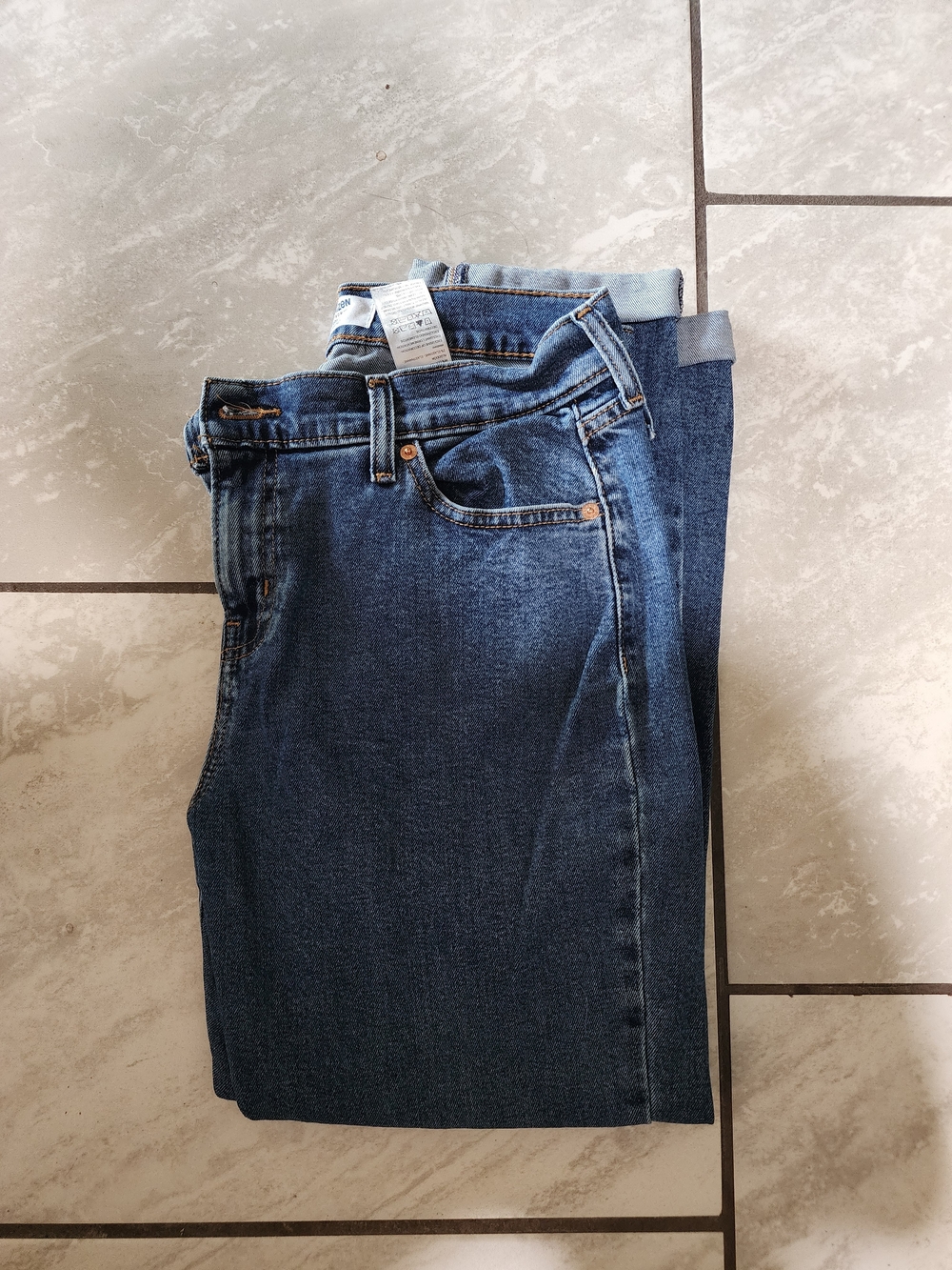 Classic Women's Blue Denim Jeans
